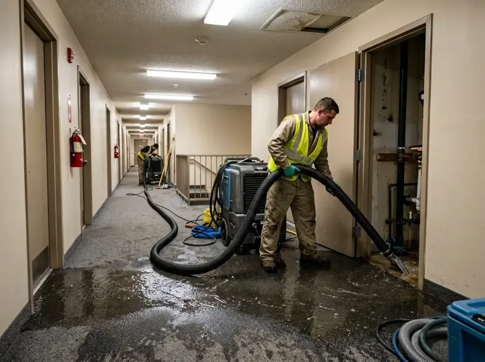 multi-unit-apartment-hallway-f-005 — frequently asked questions, Emergency Burst Pipe Water Extraction & Removal in Annapoli…